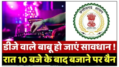 ध्वनि प्रदूषण पर प्रभावी नियंत्रण के लिए कलेक्टर एवं जिला दण्डाधिकारी अभिजीत सिंह ने आदेश जारी करते हुए सम्पूर्ण दुर्ग जिले में रात्रि 10 बजे से प्रातः 6 बजे तक लाउडस्पीकर एवं अन्य ध्वनि विस्तारक यंत्रों के उपयोग पर 30 जून 2026 तक प्रतिबंध लगा दिया है।